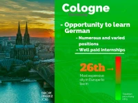Do an internship abroad in Cologne