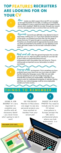 Top features recruiters are looking for on your CV